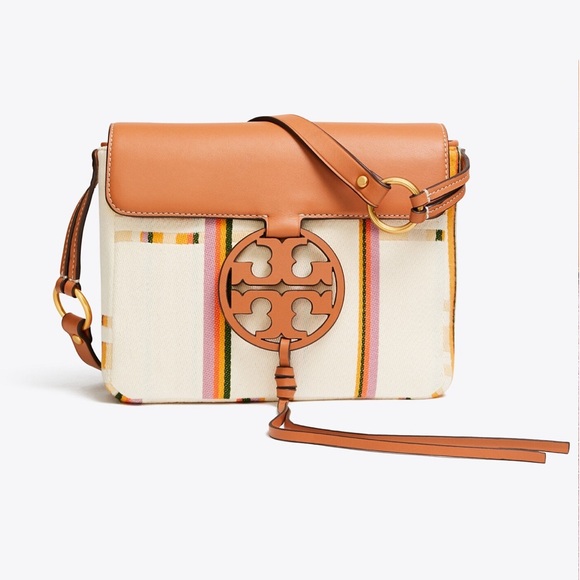 Tory Burch Handbags - TORY BURCH Miller Stripe Cross-Body